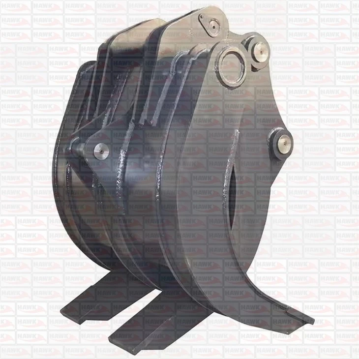 Heavy-Duty Excavator Mechanical Rock Grapple