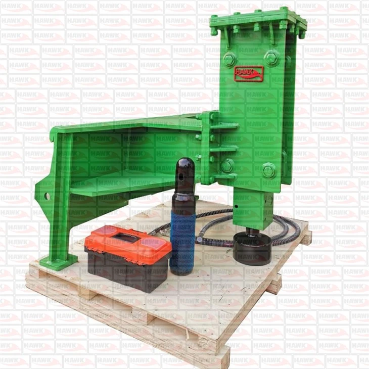 Hydraulic Post Driver Attachment For Skid Steer