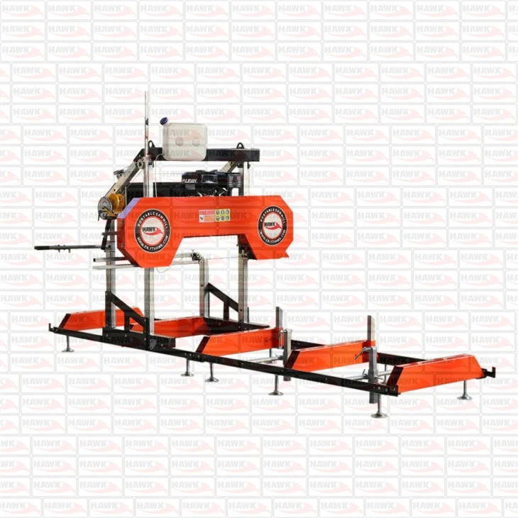 Timber Cutting Gasoline Bandsaw Sawmills