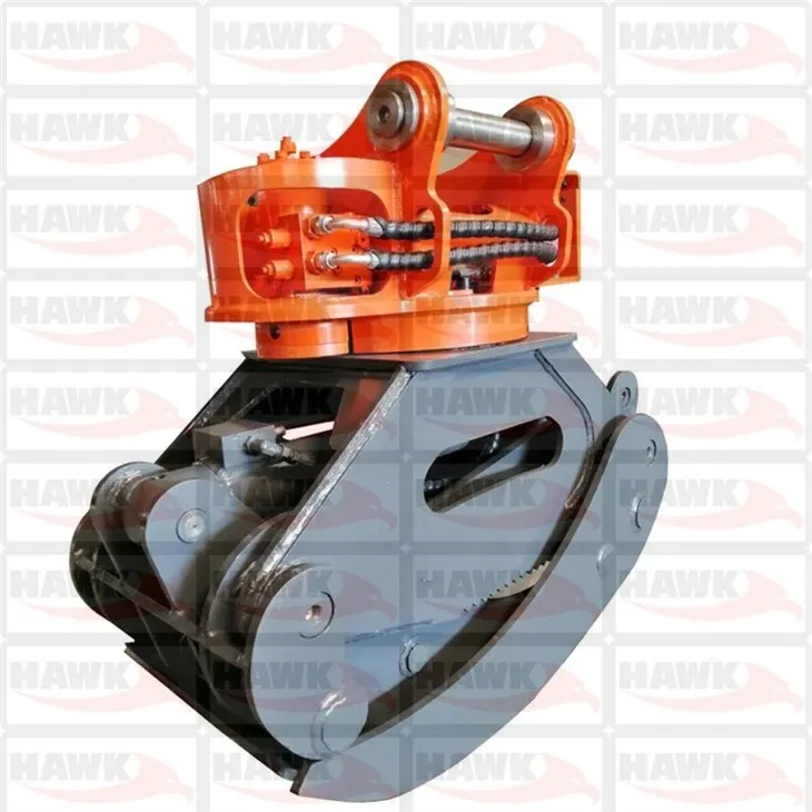 Hawk08 Wood Grapple For Excavator