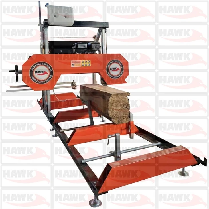 Petrol Engine Portable Sawmill Timber Wood Logs