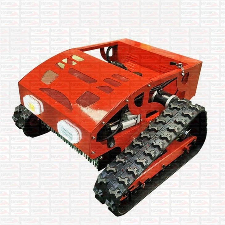 Remote Control Lawn Mower With Tracks