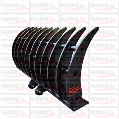 Hawk08 Excavator لینڈ اسکیپ ریک